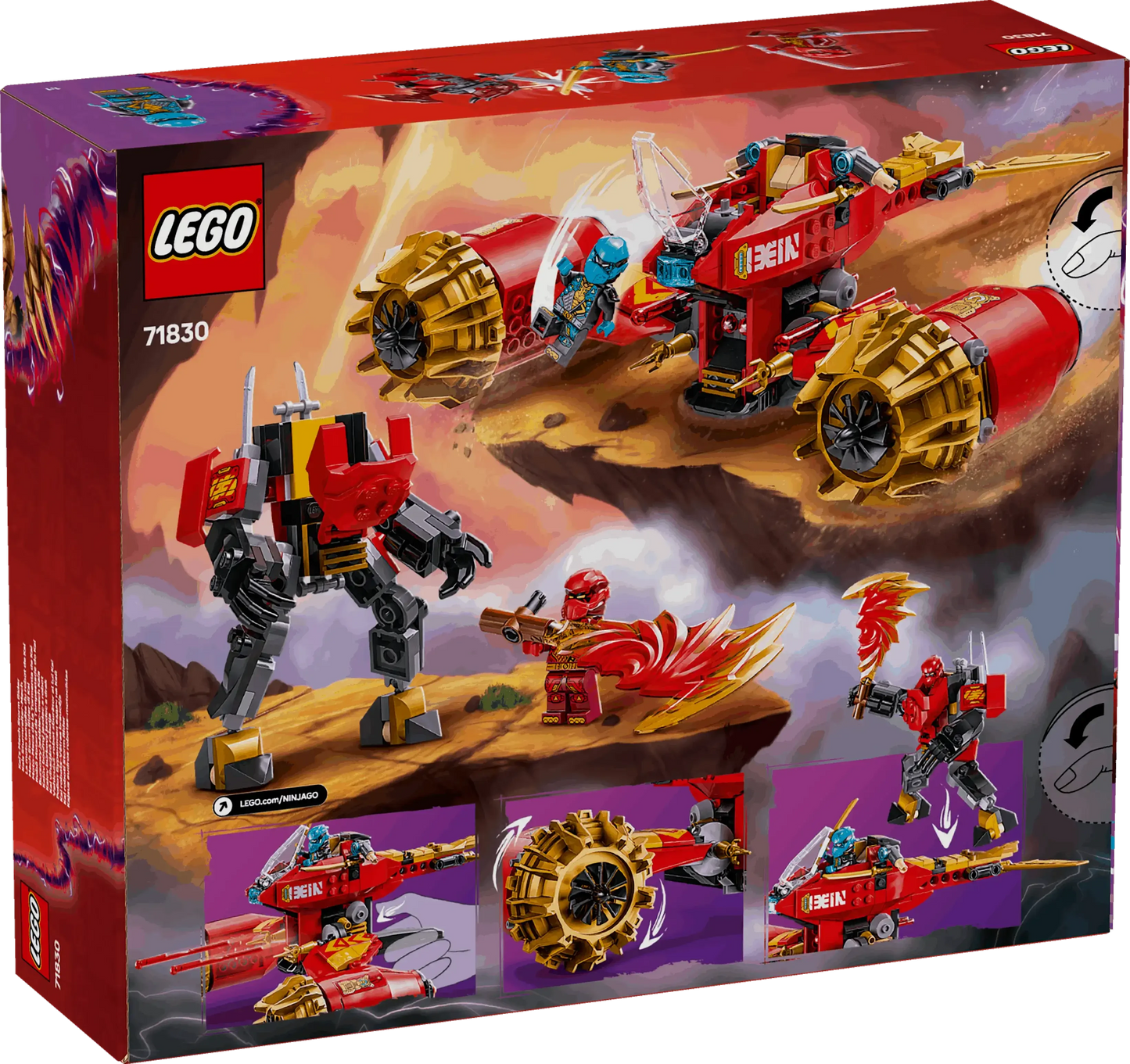 Lego Ninjago Kai's Mech Storm Rider Toys & Games > Toys > Construction Toys > Interlocking Blocks > LEGO > LEGO Ninjago