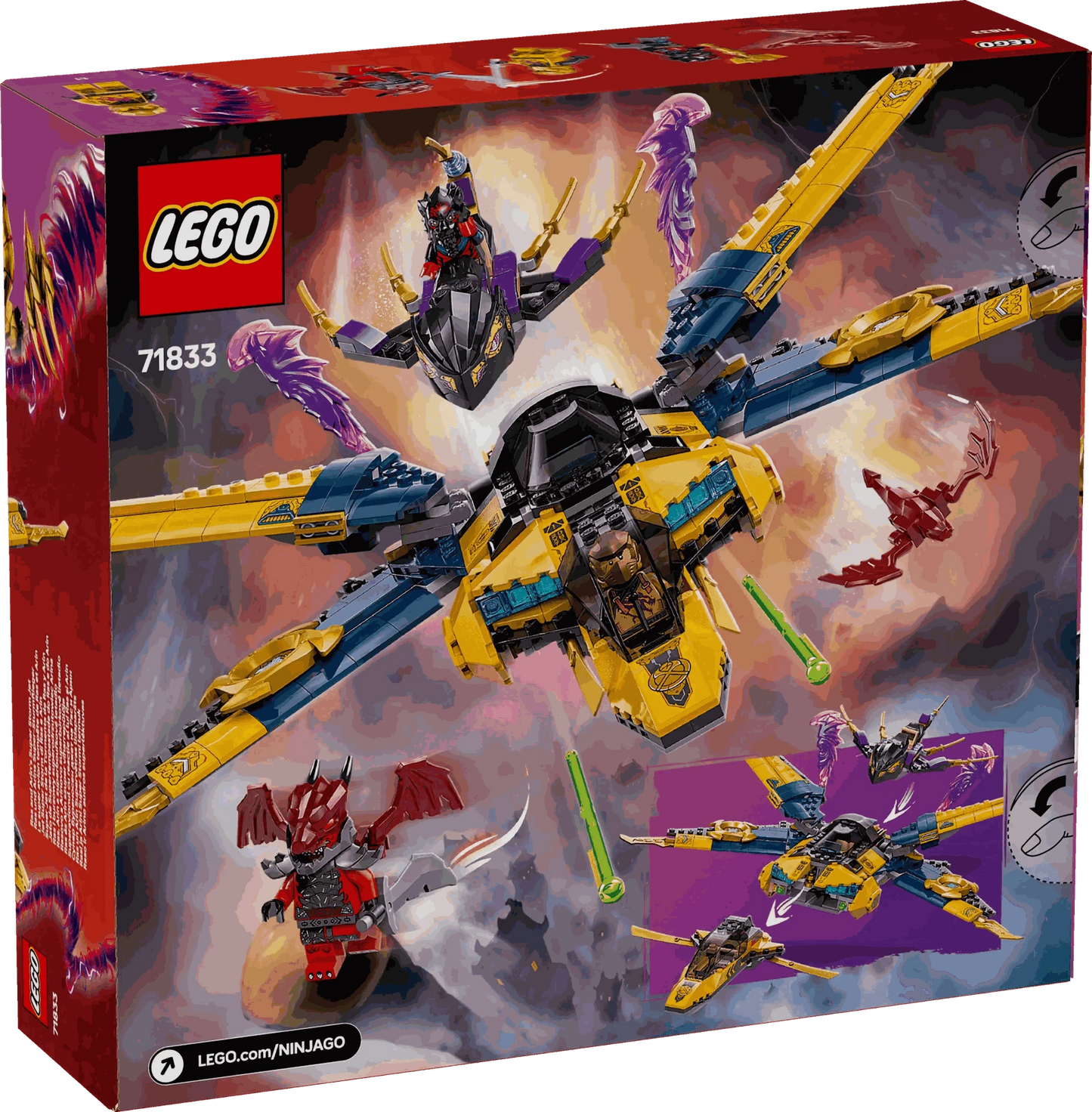 Lego Ninjago Ras and Arin's Super Storm Jet Toys & Games > Toys > Construction Toys > Interlocking Blocks > LEGO > LEGO Ninjago