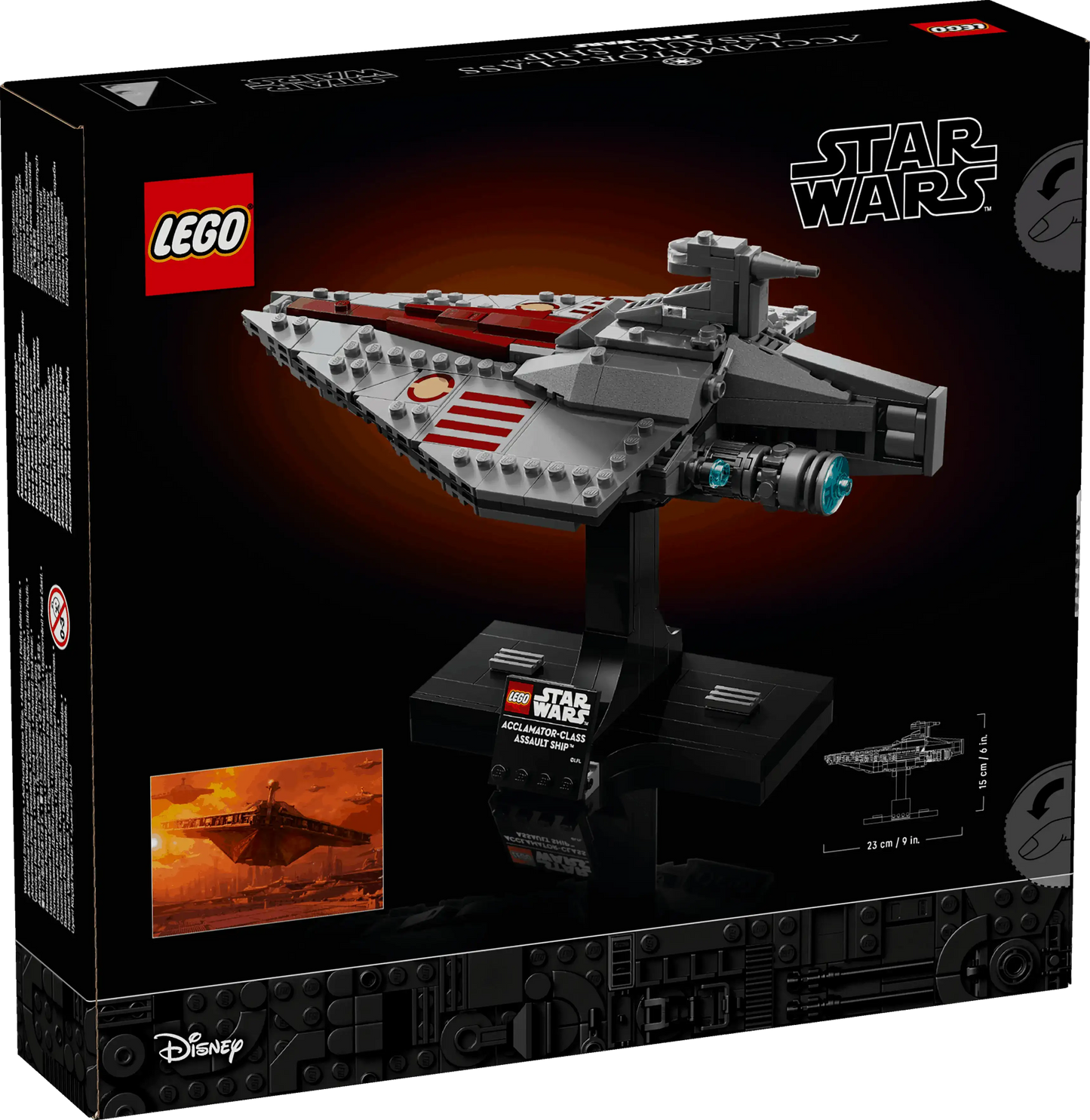 Lego Star Wars Acclamator-Class Assault Ship Toys & Games > Toys > Construction Toys > Interlocking Blocks > LEGO > LEGO Star Wars