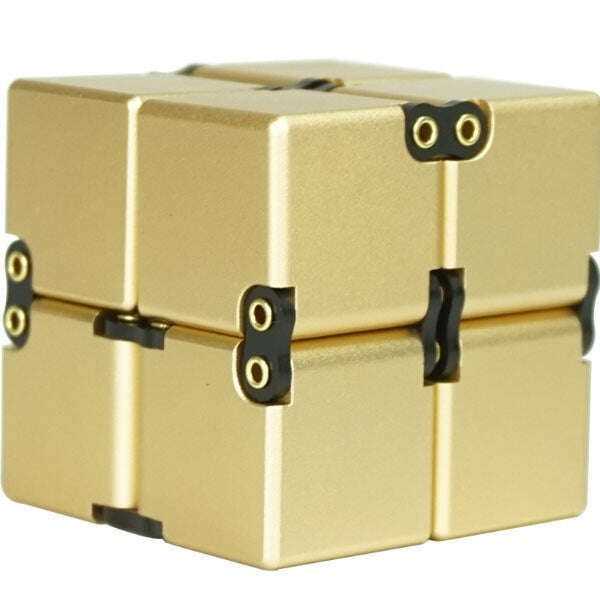 Metal Fidget Cube for Stress Relief and Focus Enhancement Home & Garden