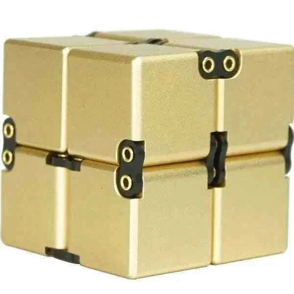 Metal Fidget Cube for Stress Relief and Focus Enhancement Home & Garden