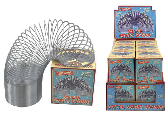 Metal Magic Slinky Spring - The Ultimate Classic Toy for Endless Fun