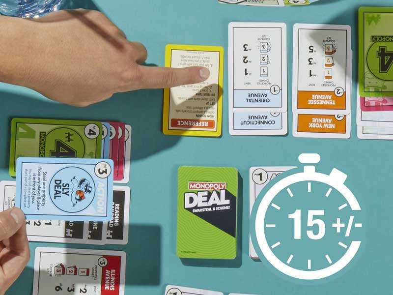 Monopoly Deal - Fast-Paced Fun for Family and Friends