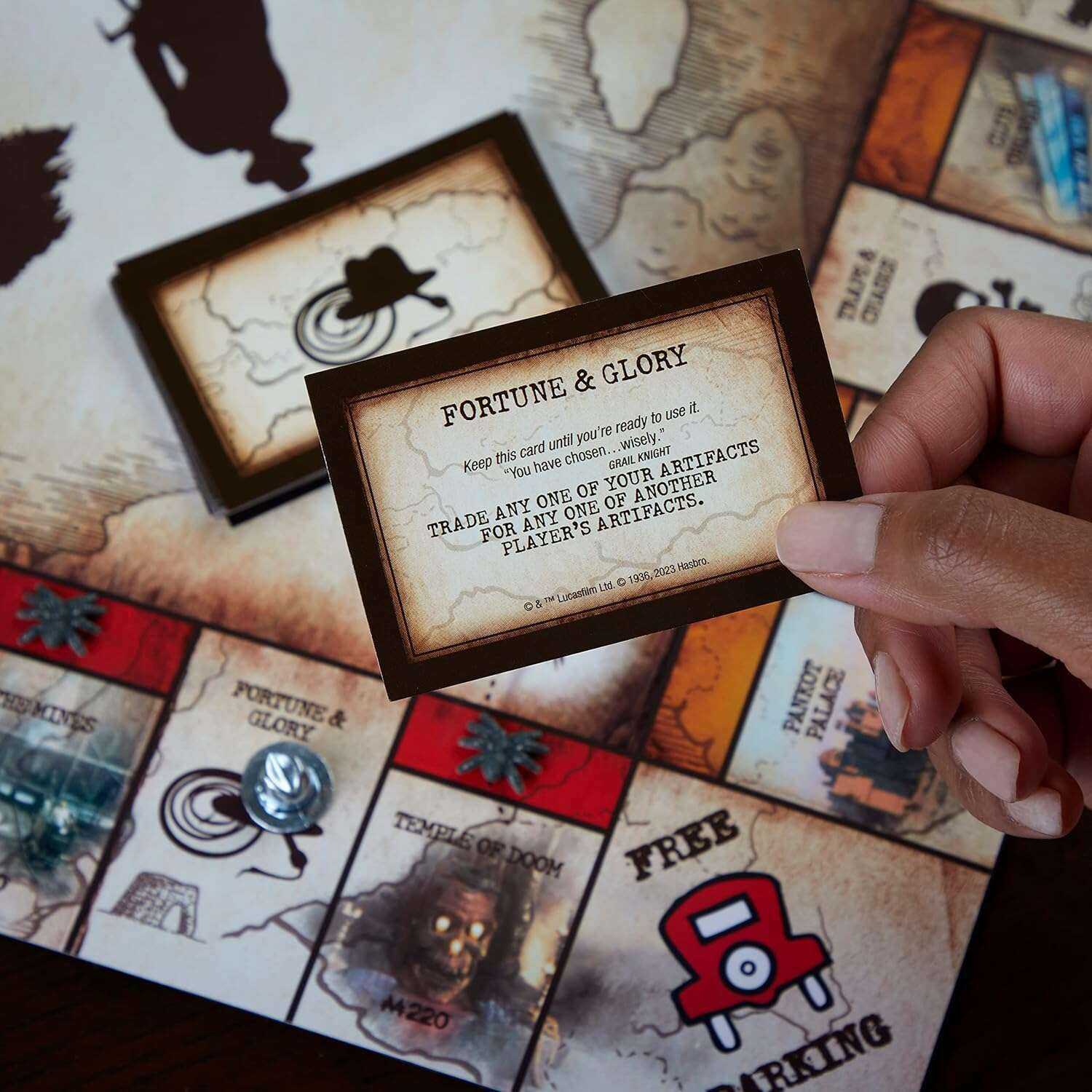 Monopoly Indiana Jones - Adventure and Strategy Board Game