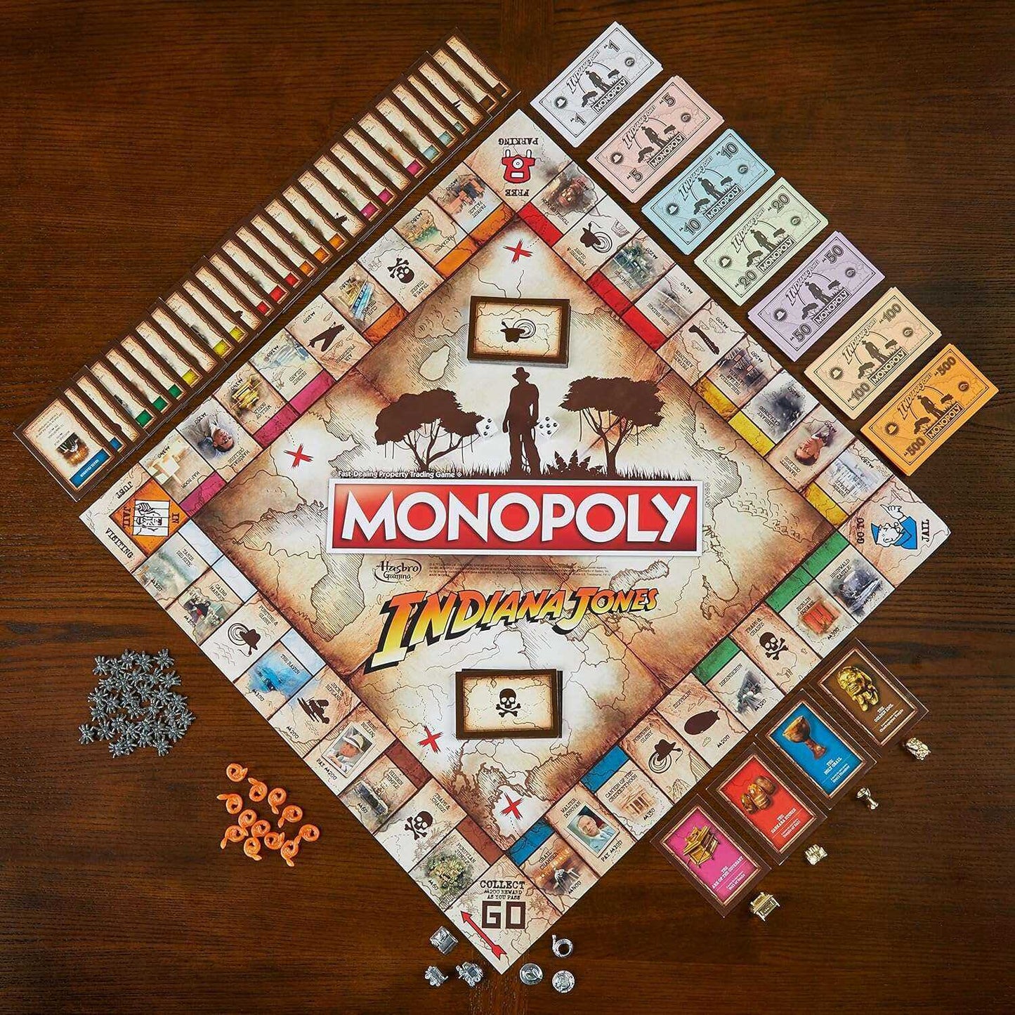 Monopoly Indiana Jones - Adventure and Strategy Board Game