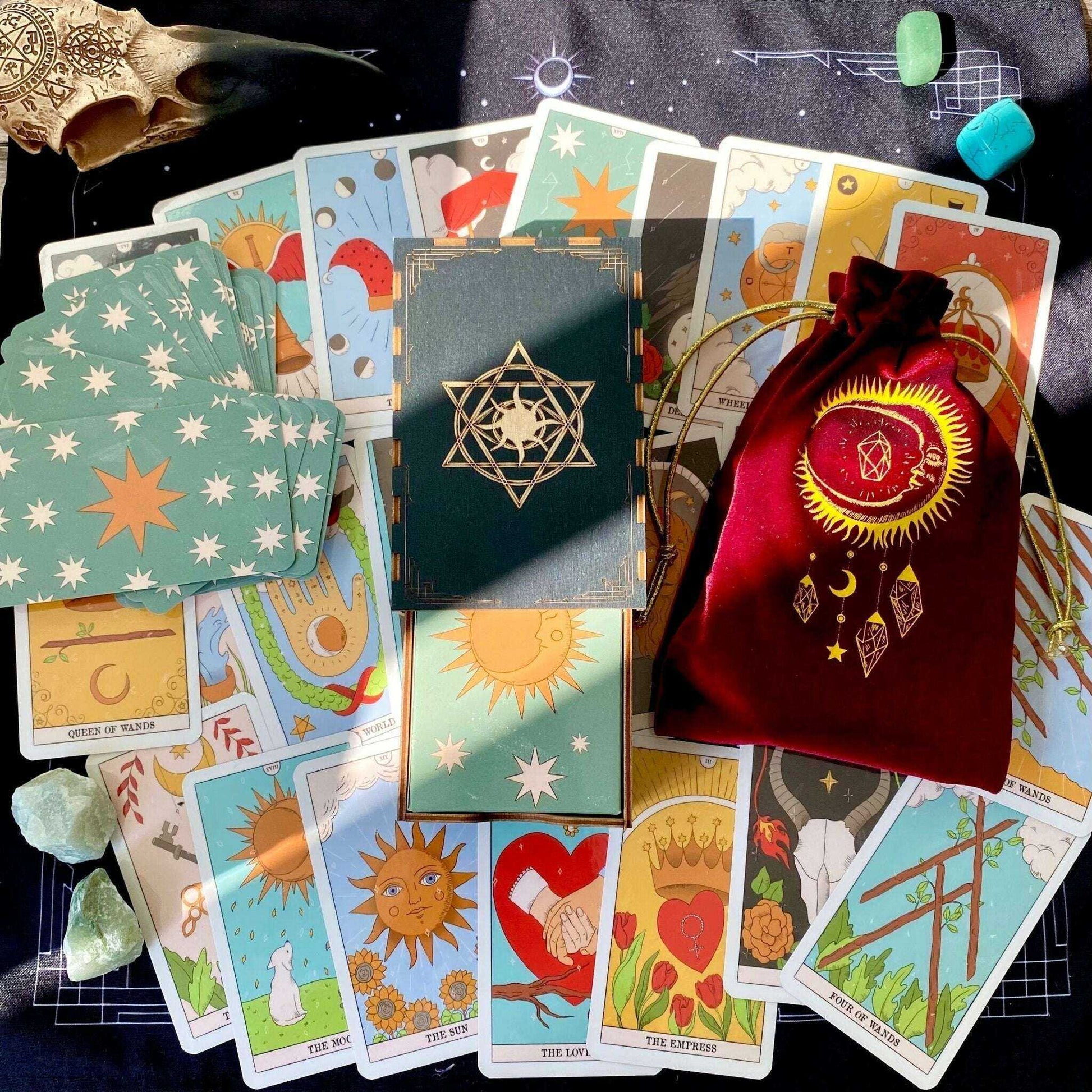 Moon Magic Tarot Cards Adults