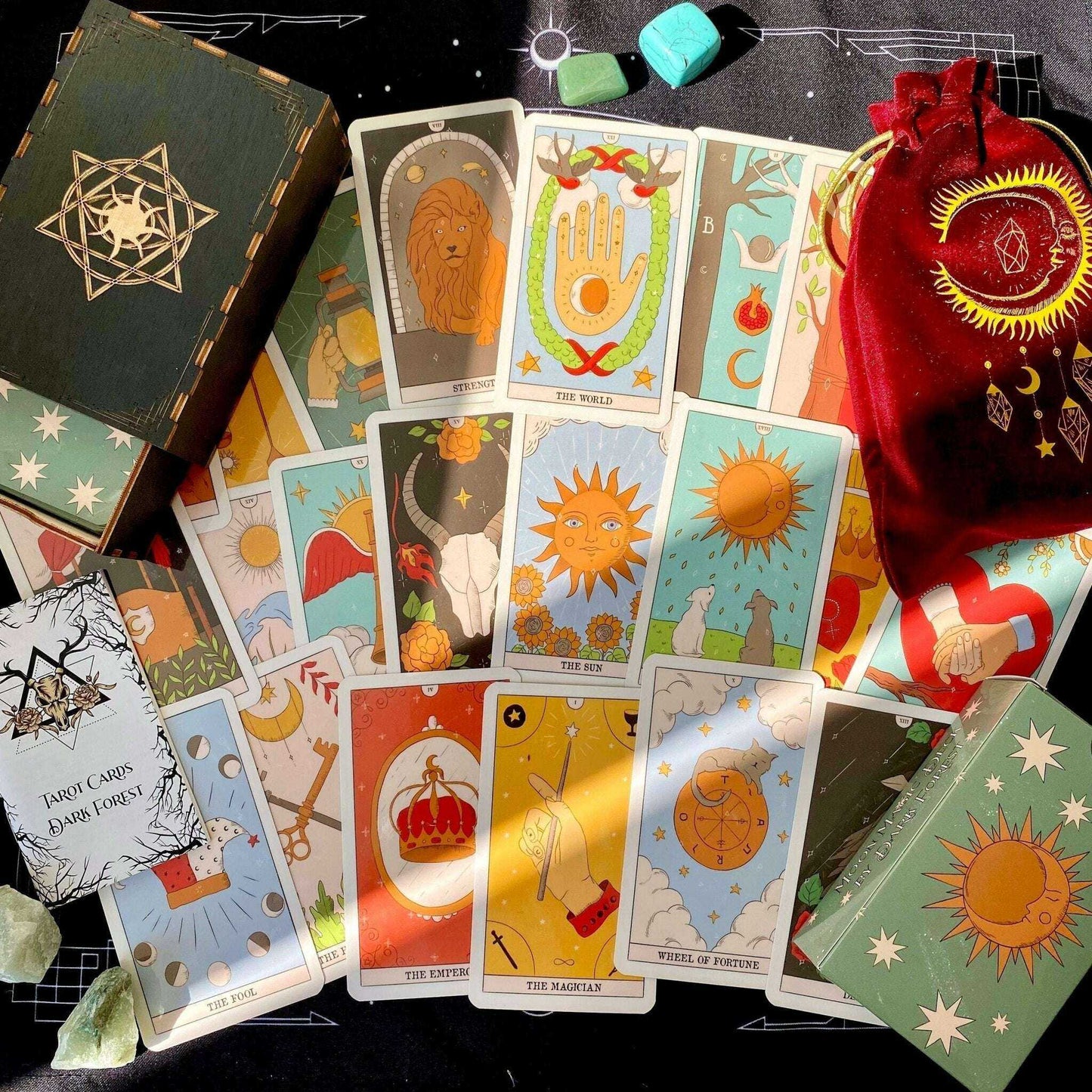 Moon Magic Tarot Cards Adults