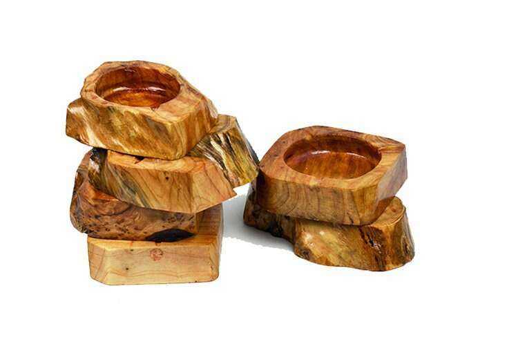 Natural Wooden Ashtray for Stylish Smoking Experience Kitchen