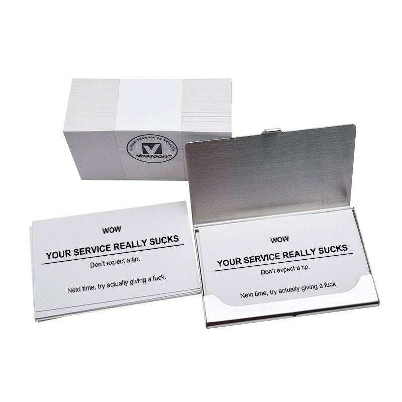 No Tip Card - Simplify Gratuity Decisions Home Decor