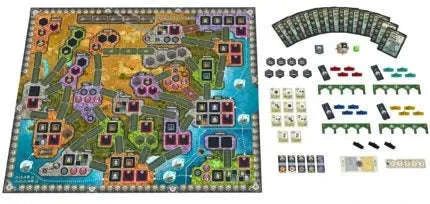 Nucleum Strategy Board Game - Engage in Epic Strategic Battles