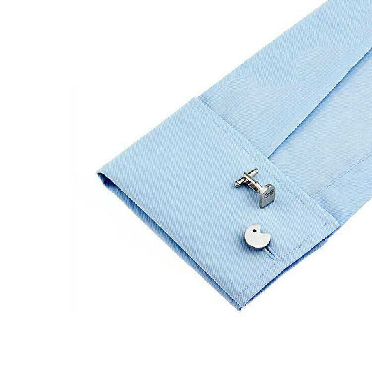 Pac-Man Cufflinks - Unique Gifts for Retro Gaming Fans and Gamers Cufflinks