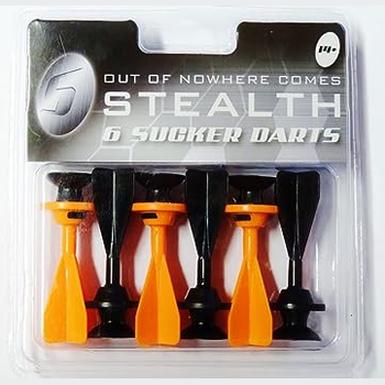 Petron Stealth Spare Sucker Darts 6pk Sporting Goods