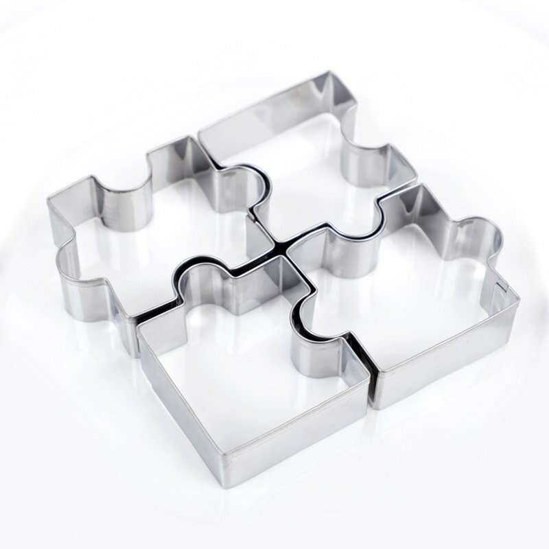 Puzzles Cookie Cutter for Creative Baking Fun Kitchen