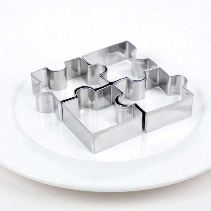 Puzzles Cookie Cutter for Creative Baking Fun Kitchen