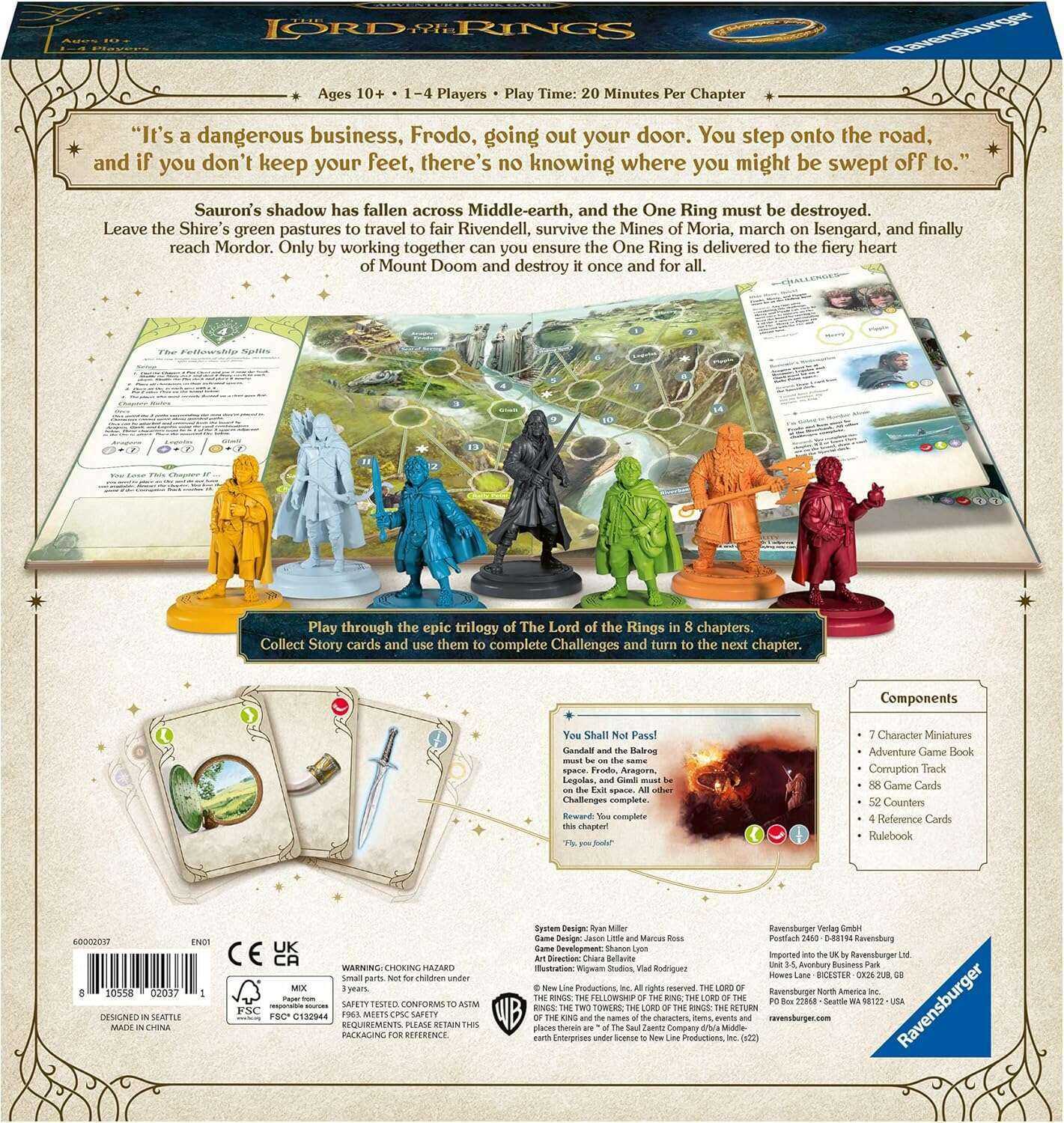 Ravensburger Lord of the Rings Adventure Book