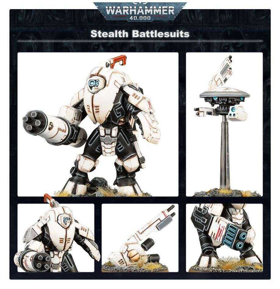 T'AU EMPIRE: STEALTH BATTLESUITS