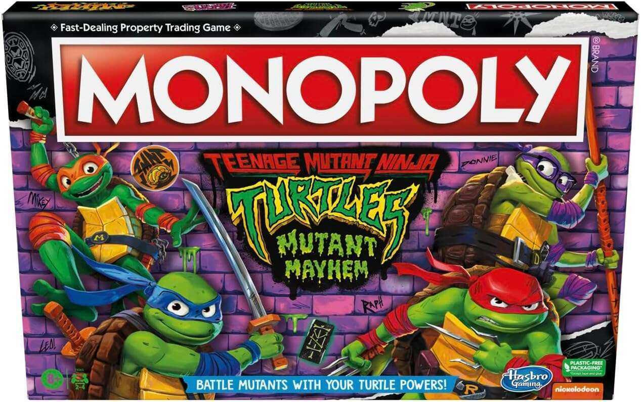 Teenage Mutant Ninja Turtles Monopoly Mayhem Edition