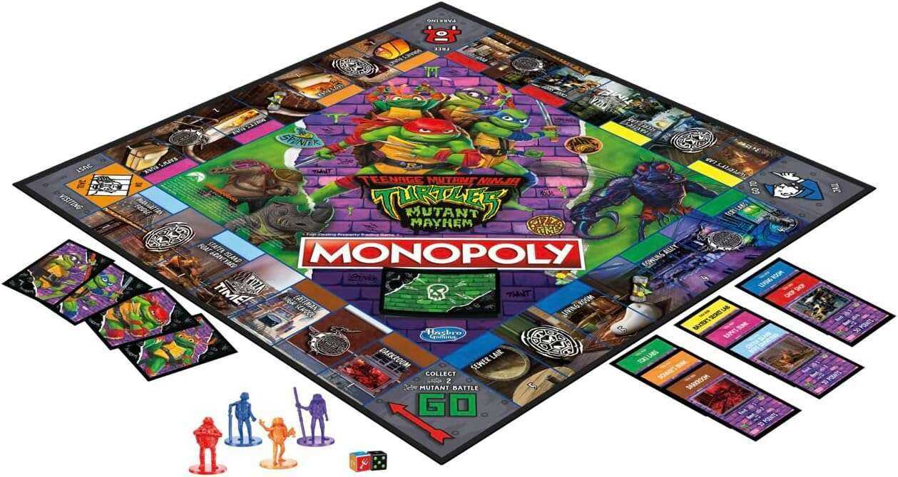 Teenage Mutant Ninja Turtles Monopoly Mayhem Edition