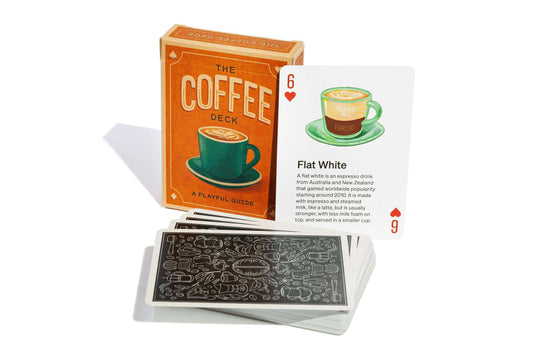 The Coffee Deck: Playing Cards Full of Facts about Coffee for Coffee Lovers Gifts