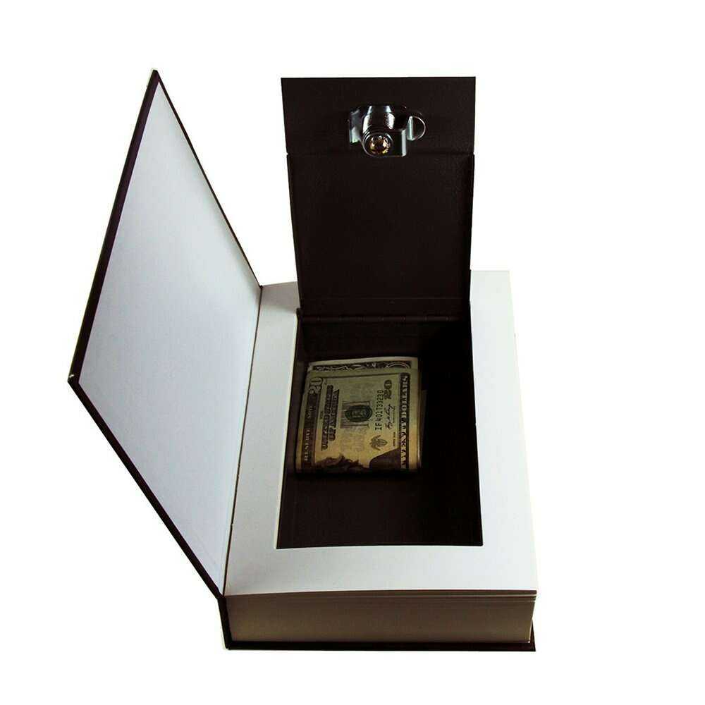 The Real Book Safe - Discreet Storage Solution for Your Valuables Home Decor