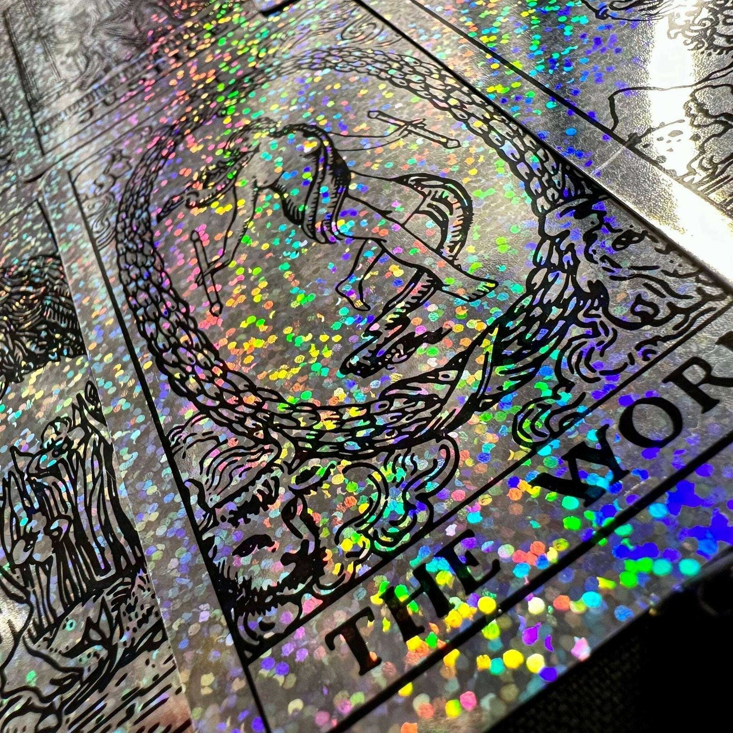 The Smith-Waite Tarot Cards - Holographic Crystal Foil Religious