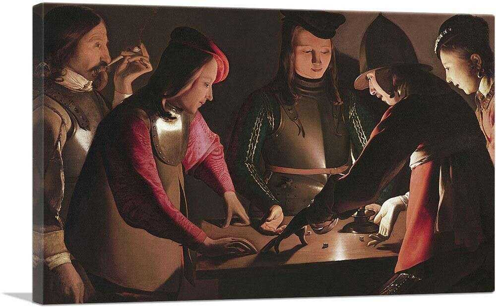 Dice Players Art - Unique Artwork for Dice Enthusiasts Home & Garden