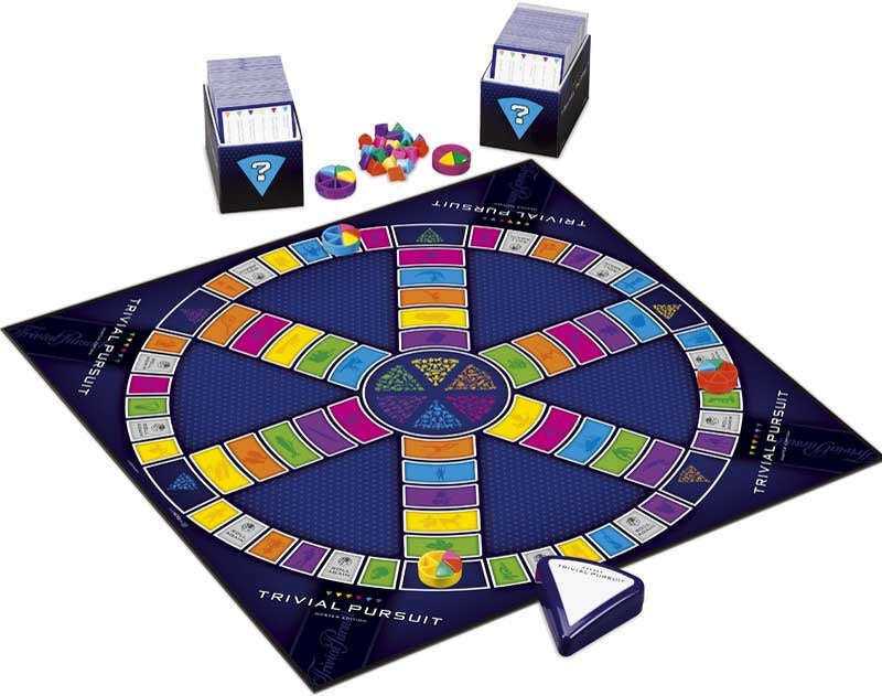 Trivial Pursuit Master Edition – Classic Quiz Game Board Games