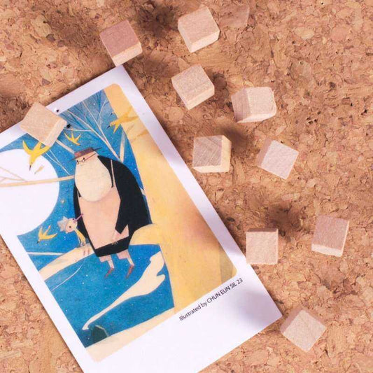 Wooden Dice Push Pins Stationery & Crafts