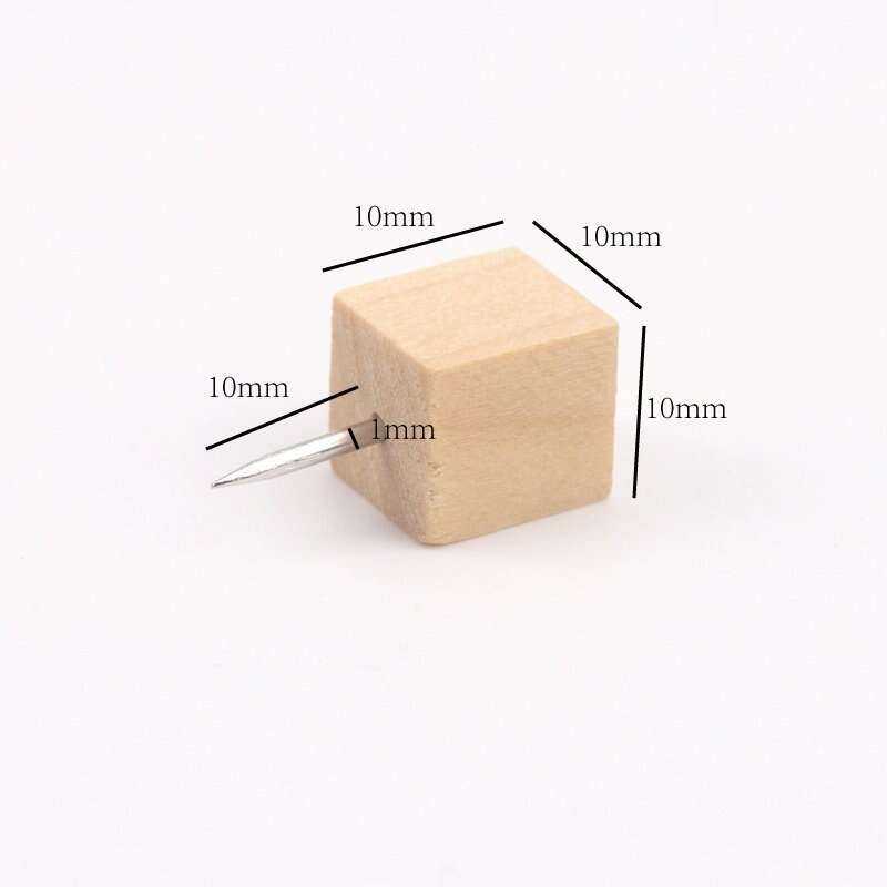 Wooden Dice Push Pins Stationery & Crafts