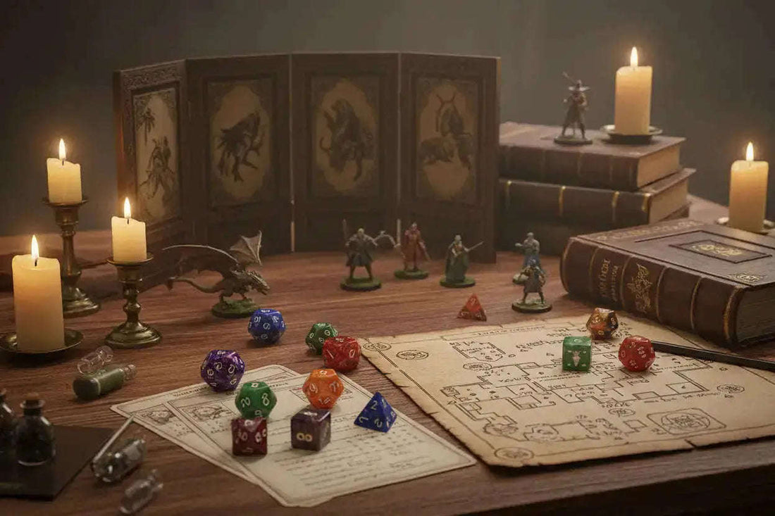 Exploring the Fantasy Worlds Created in Tabletop Role-Playing Games 