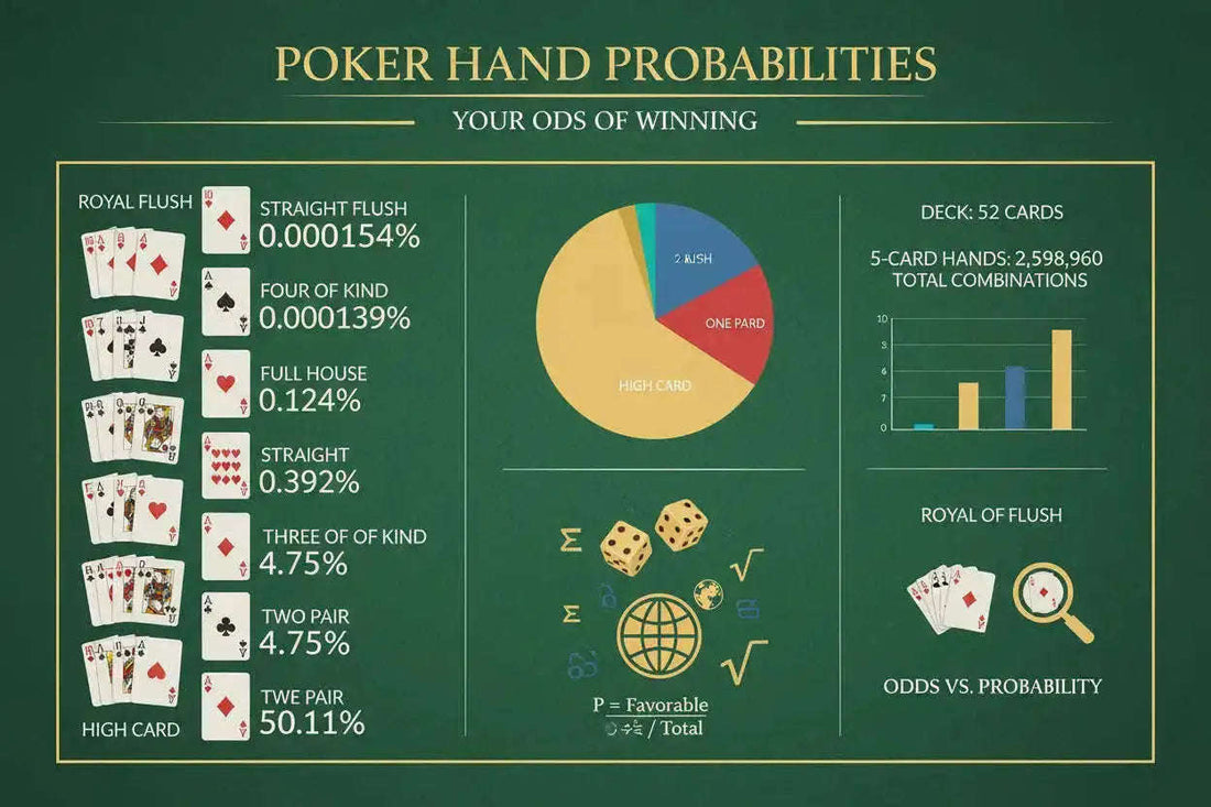 Understanding the Odds: Essential Probability Concepts for Poker Players 