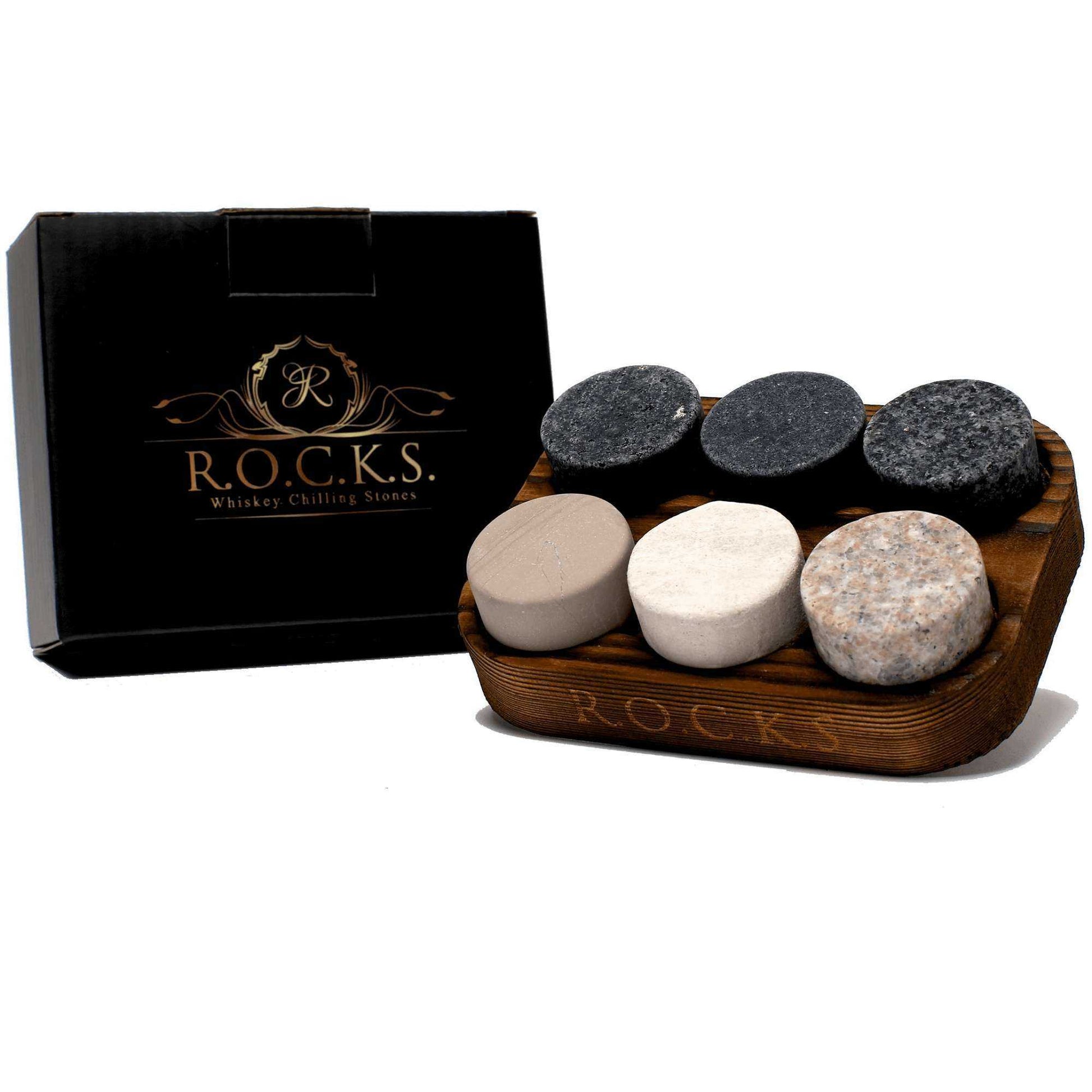 The Original Rocks - Premium Quality Natural Whisky Stones Drinkware