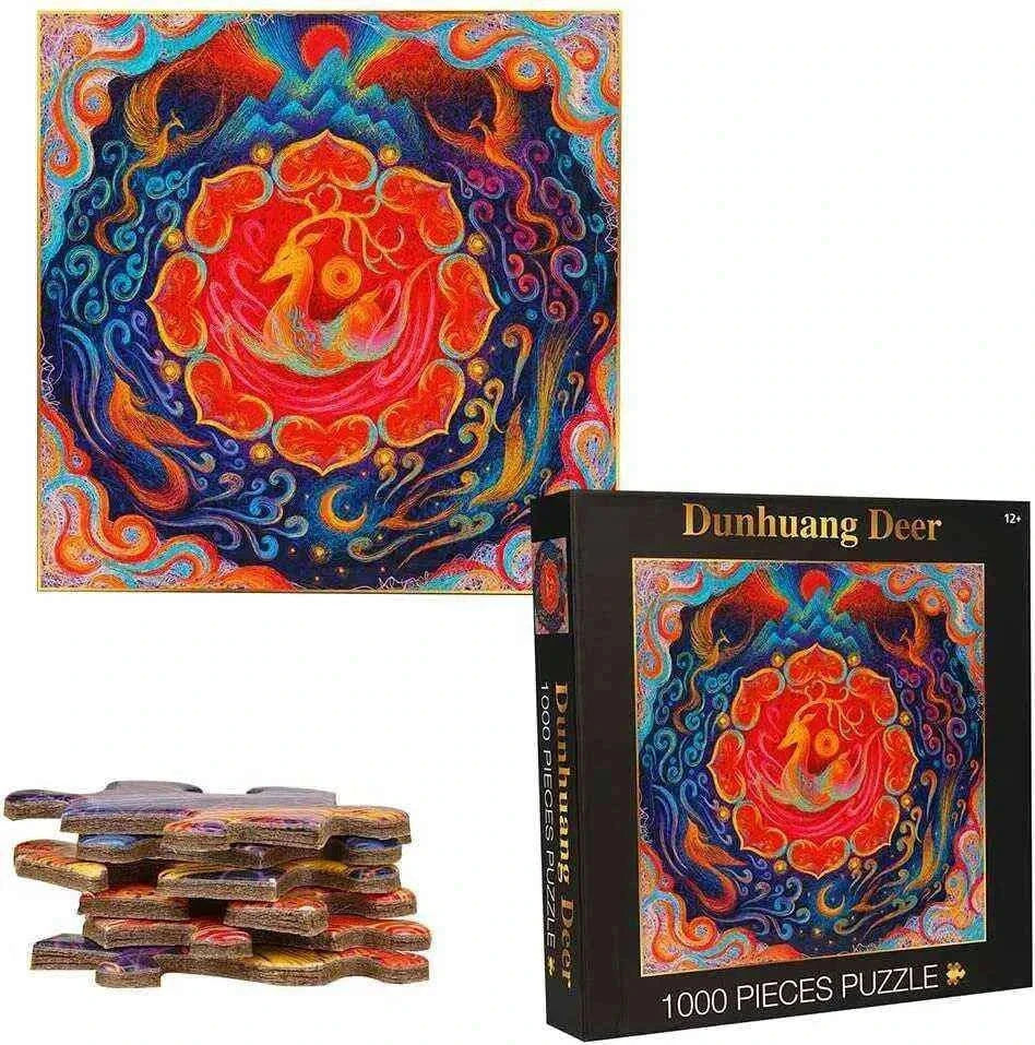 1000 Piece Cardboard Puzzle for Fun Family Entertainment Toys