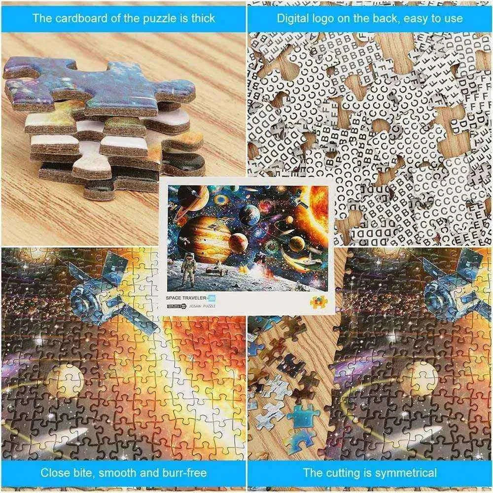1000 Piece Space Theme Puzzle - Explore the Universe Toys