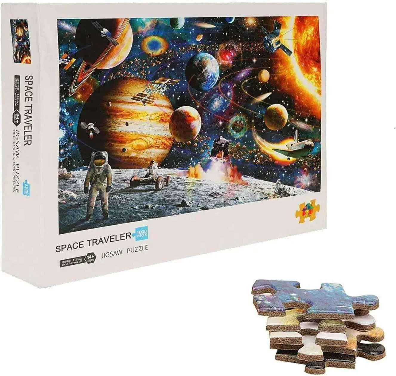 1000 Piece Space Theme Puzzle - Explore the Universe Toys
