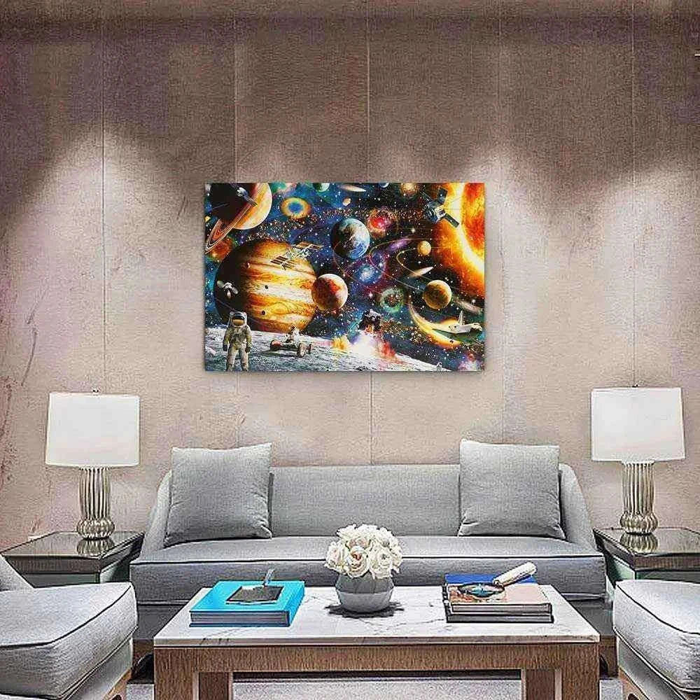 1000 Piece Space Theme Puzzle - Explore the Universe Toys