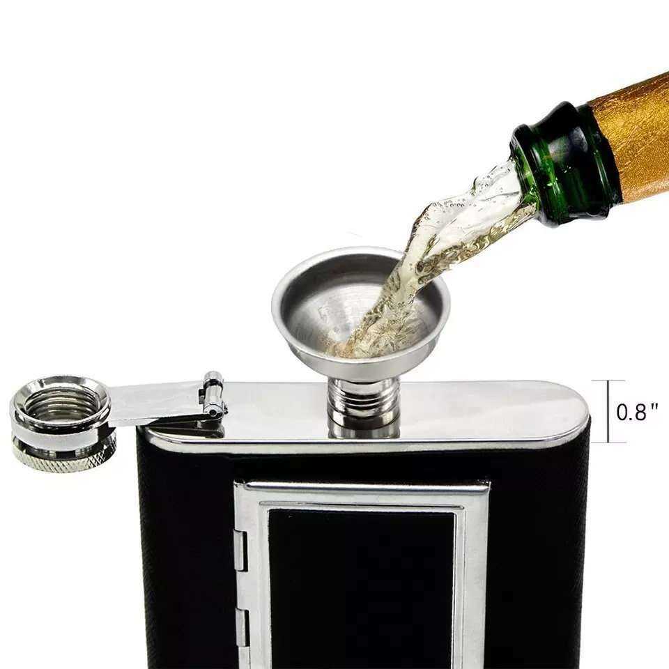 2-in-1 6oz Liquor and Cigarette Holder for Ultimate Portable Enjoyment Home & Garden