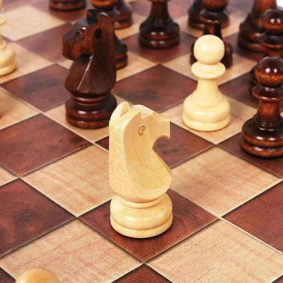 3 in 1 Backgammon/Chess Set - New Travel Design 0