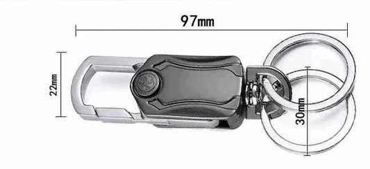 3-in-1 Fidget Spinner Keychain with Pocket Cutter & Bottle Opener 0