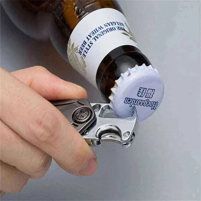 3-in-1 Fidget Spinner Keychain with Pocket Cutter & Bottle Opener 0