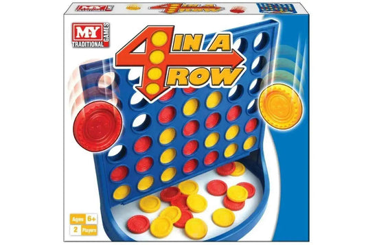 4 In A Row - Classic Connect Game for Family Fun and Strategic Play Toys & Games > Games > Strategy Games