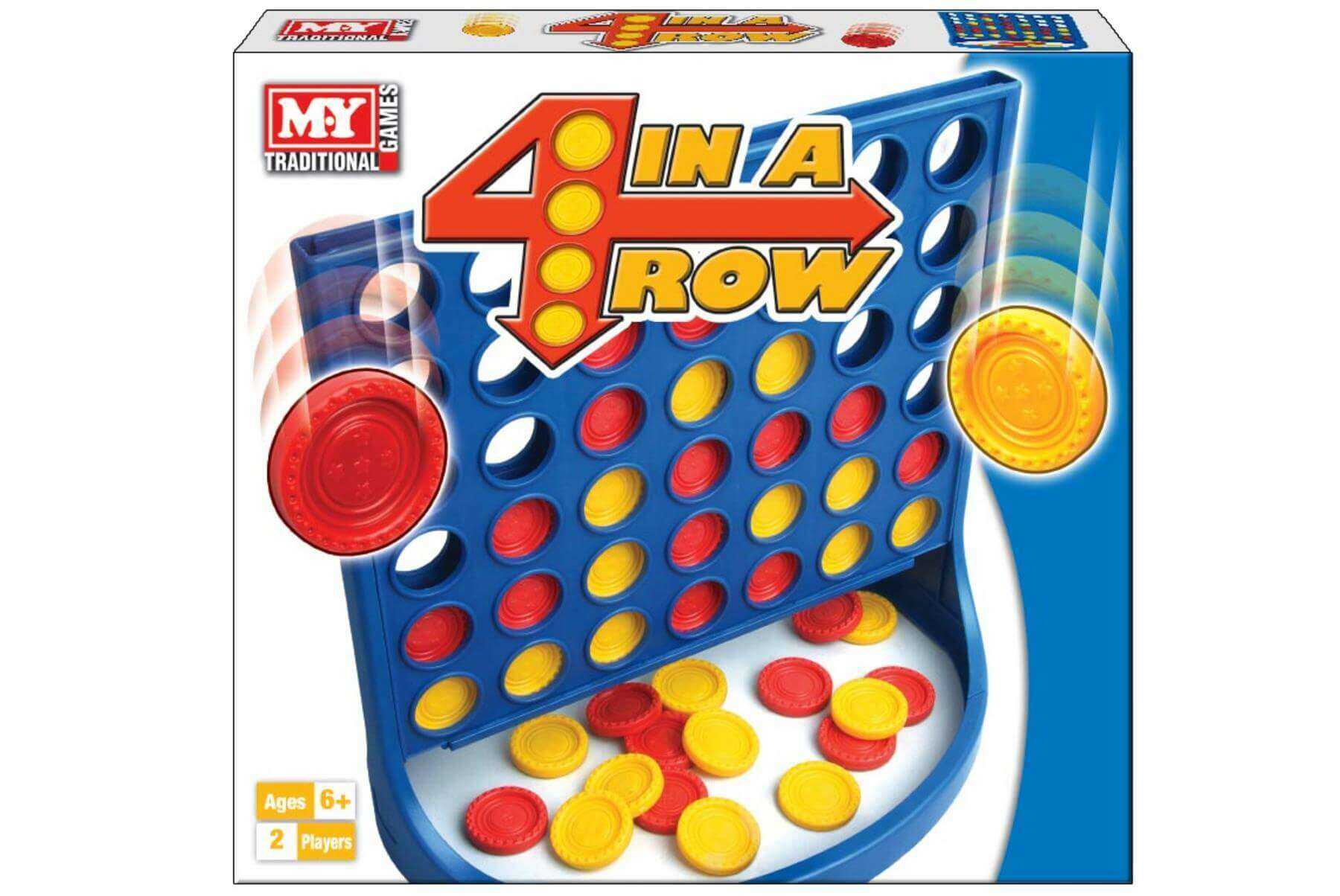4 In A Row - Classic Connect Game for Family Fun and Strategic Play Toys & Games > Games > Strategy Games