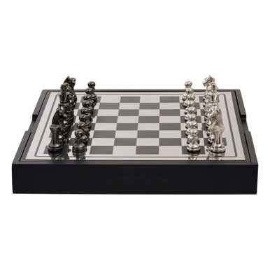 Black And Silver Chess