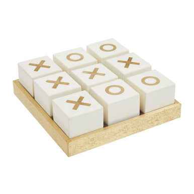White and Gold Noughts and Crosses