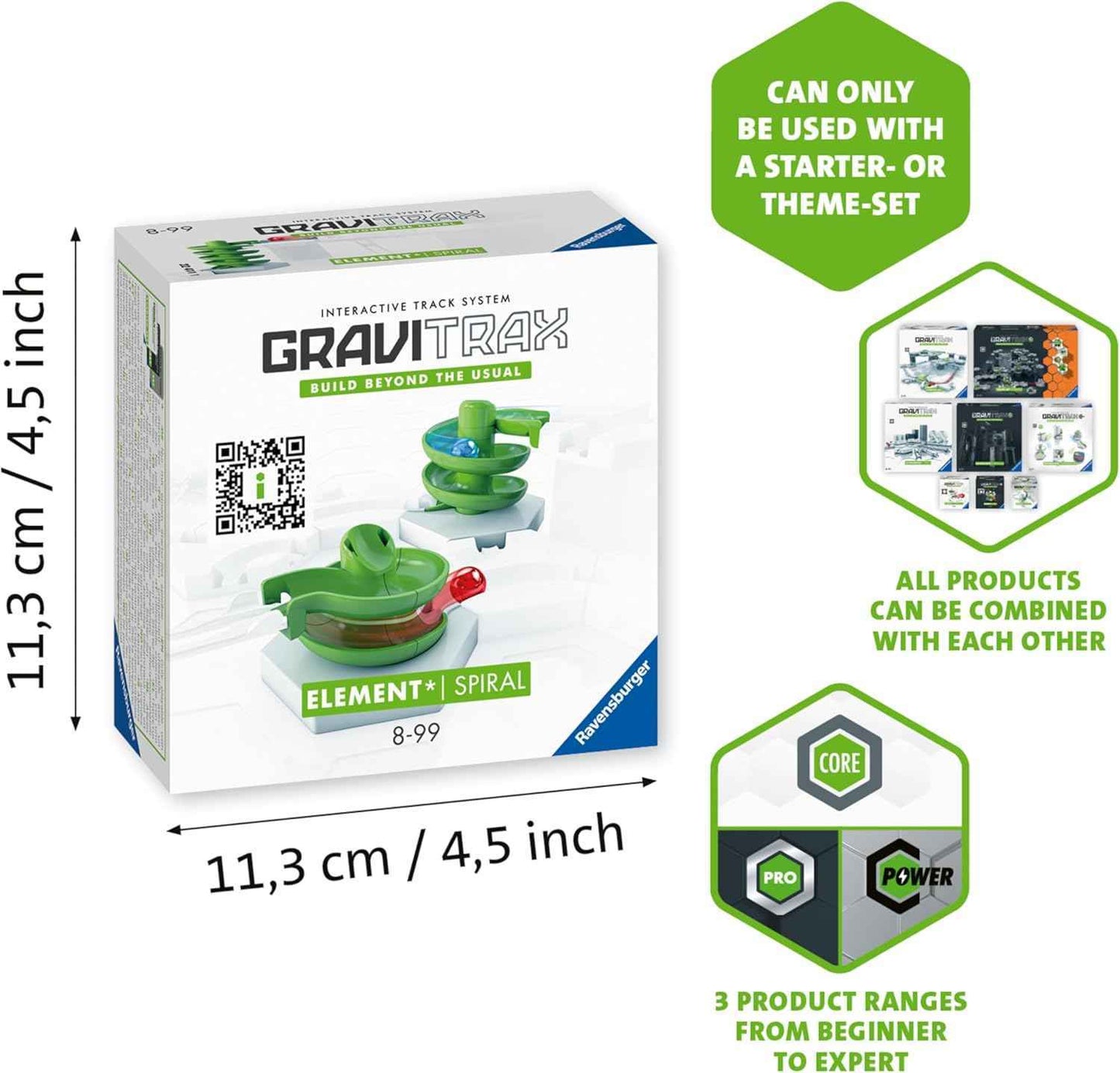 Ravensburger GraviTrax Extension Spiral