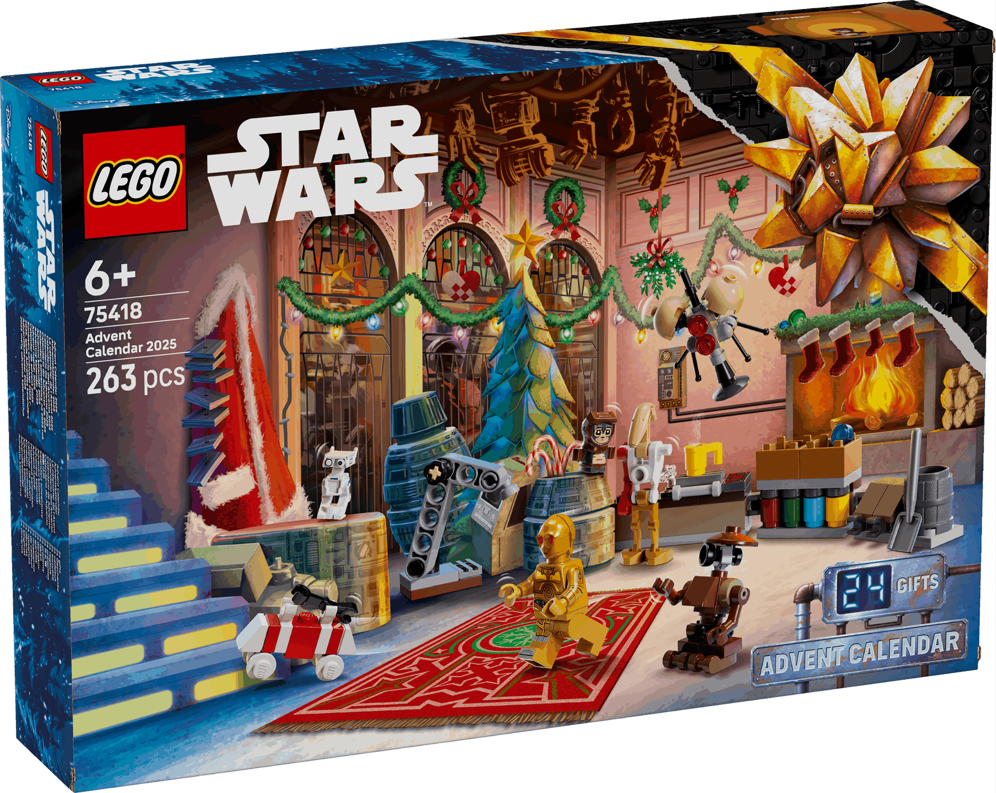 Lego Star Wars Advent Calendar 2025 for Festive Holiday Fun Toys & Games > Toys > Construction Toys > Interlocking Blocks > LEGO > LEGO Minecraft