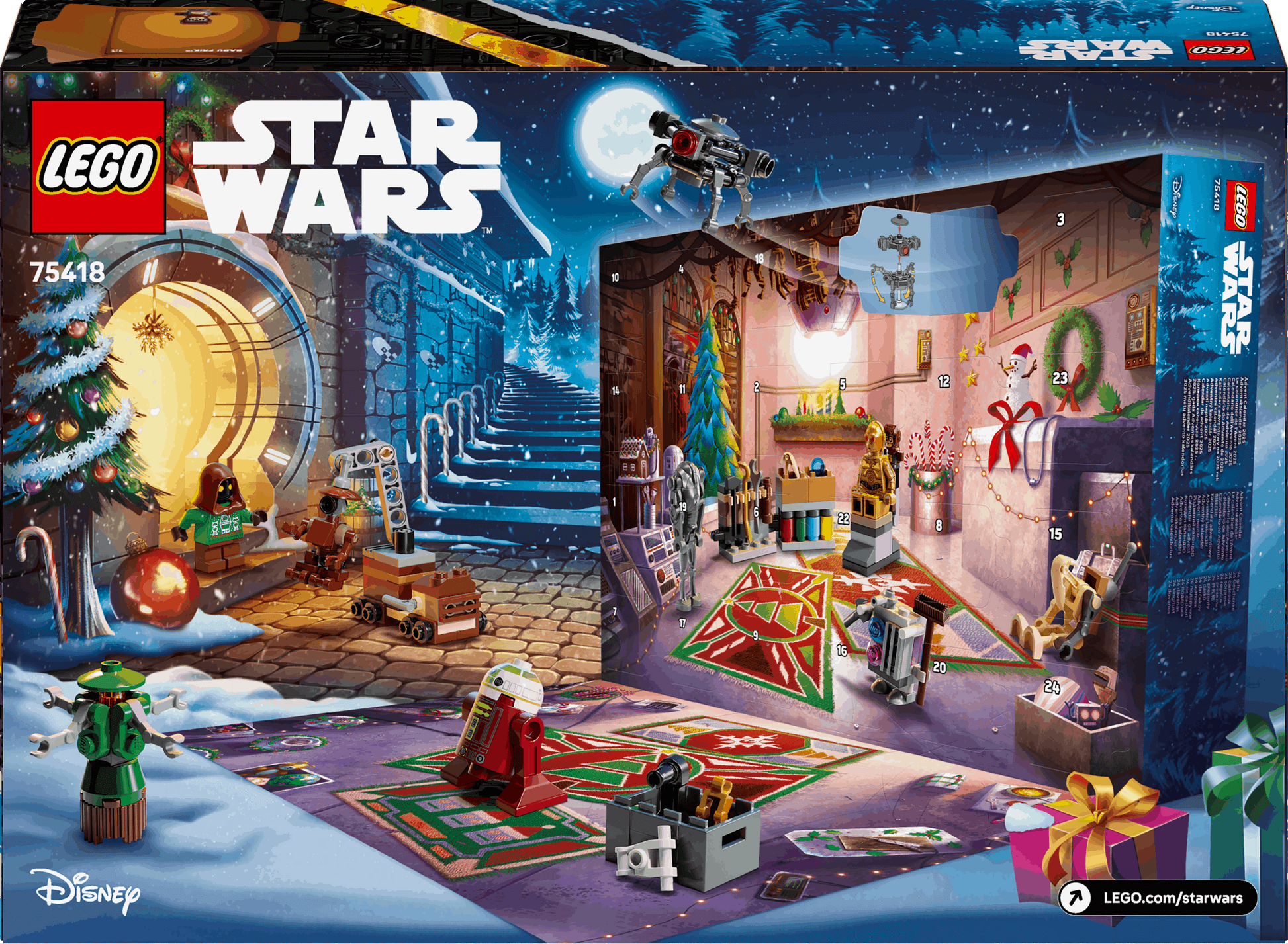 Lego Star Wars Advent Calendar 2025 for Festive Holiday Fun Toys & Games > Toys > Construction Toys > Interlocking Blocks > LEGO > LEGO Minecraft
