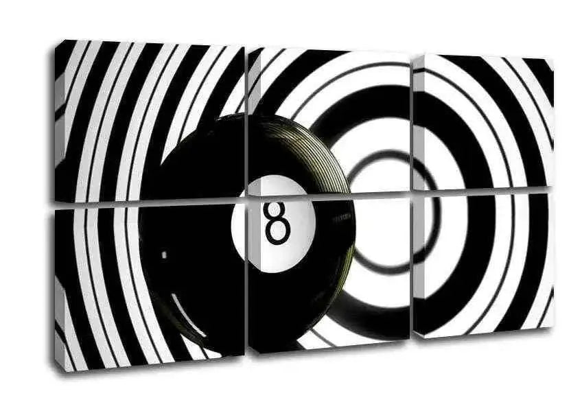 8 Ball Canvas Art for a Unique Home Décor Touch Home Decor