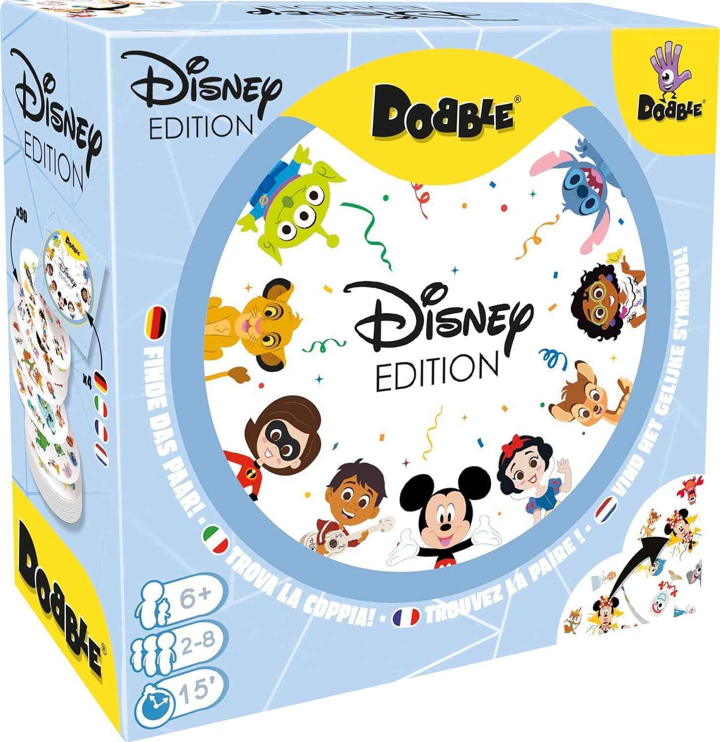 Dobble Disney Game – Fun Family Card Game for All Ages