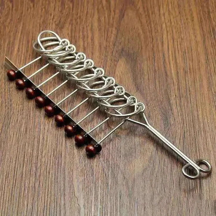 9 Linked Rings Puzzle Toy for Challenging Brain Teasers Toys